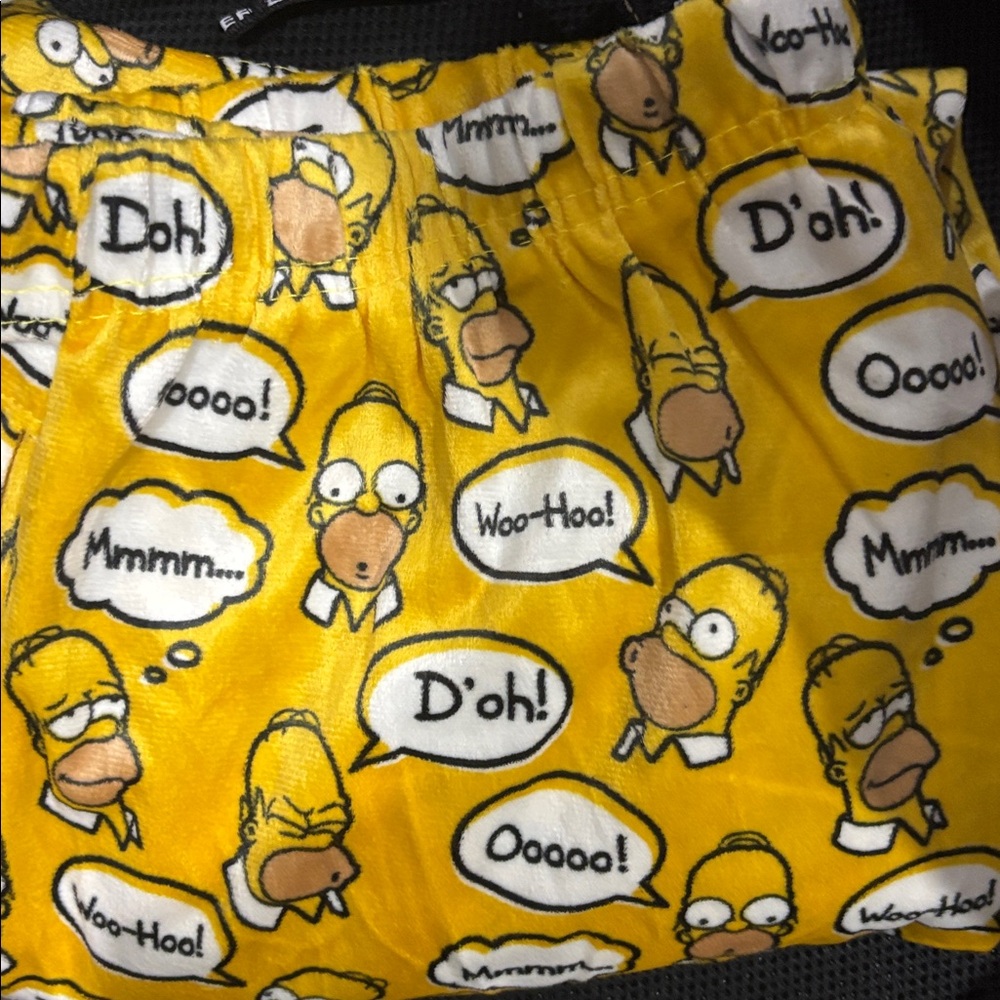 The Simpsons Homer Simpson happy boxer limited edition pajamas size Xlarge